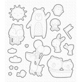 My Favorite Things Favorite Friends Die-namics (MFT-2153) (OUTLET)