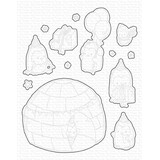 My Favorite Things Happy Waddle Die-namics (MFT-2133) (OUTLET)