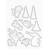 My Favorite Things Put the Jolly in the Holidays Die-namics (MFT-2113) (OUTLET)