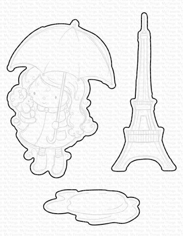 My Favorite Things Rainy Day Friends Die-namics (MFT-1957) (OUTLET) My Favorite Things Rainy Day Friends Die-namics (MFT-1957) (OUTLET)