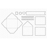 My Favorite Things Mini Mail Die-naimcs (MFT-1920) (OUTLET)