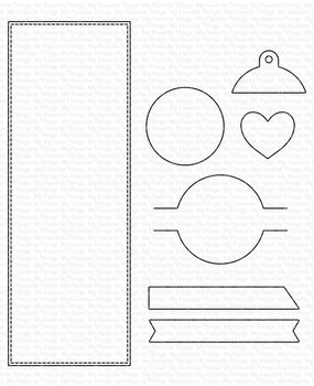 My Favorite Things Slimline Slide-In Die-namics (MFT-1915) (OUTLET) My Favorite Things Slimline Slide-In Die-namics (MFT-1915) (OUTLET)