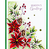 My Favorite Things Pretty Poinsettias Clear Stamps (DBD-002) (OUTLET)