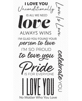 My Favorite Things Pride Is for Everyone Clear Stamps (CS-799) (OUTLET) My Favorite Things Pride Is for Everyone Clear Stamps (CS-799) (OUTLET)