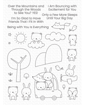 My Favorite Things I'm Glad We Fit In Clear Stamps (CS-790) (OUTLET) My Favorite Things I'm Glad We Fit In Clear Stamps (CS-790) (OUTLET)