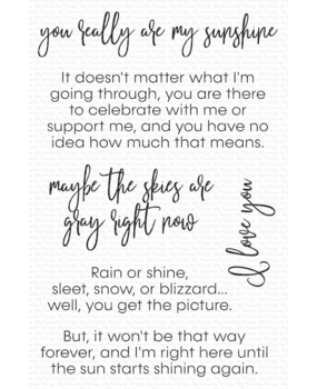 My Favorite Things Inside & Out Sending Sunshine Clear Stamps (CS-788) (OUTLET) My Favorite Things Inside & Out Sending Sunshine Clear Stamps (CS-788) (OUTLET)