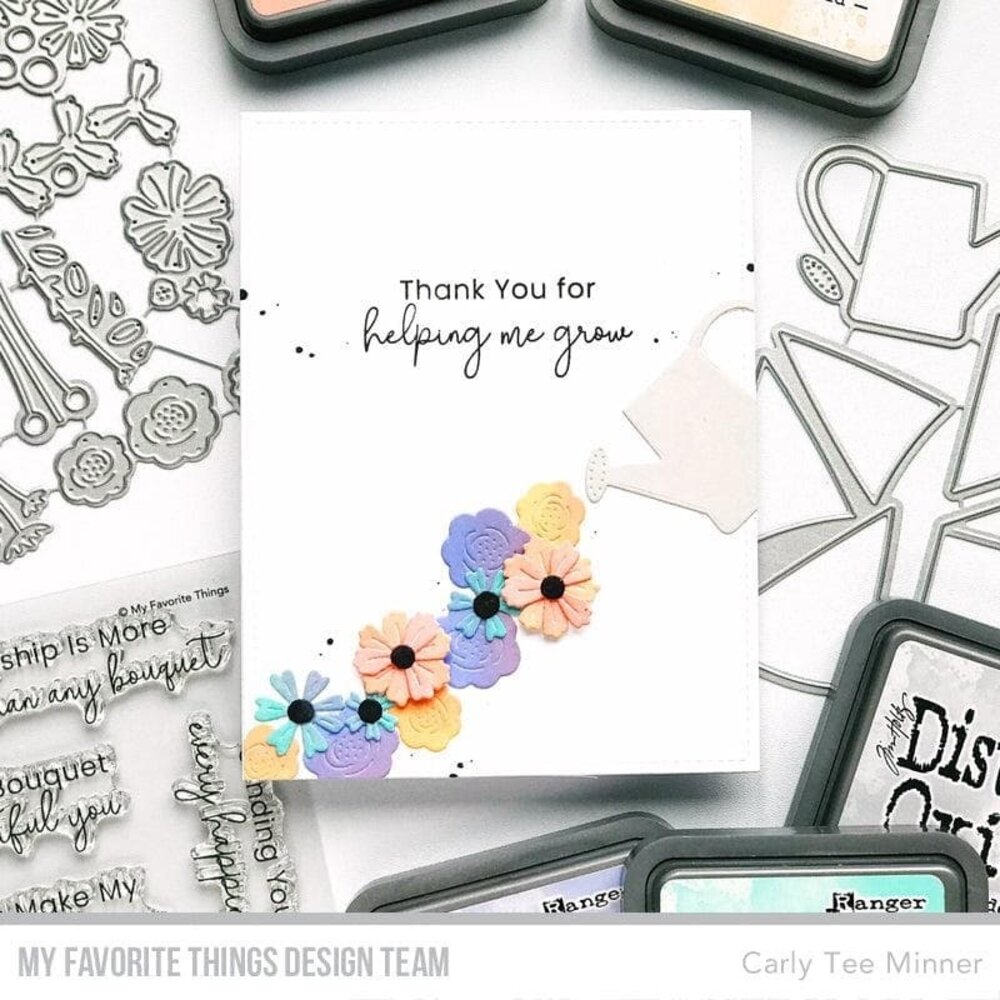 My Favorite Things Word Bouquet Clear Stamps (CS-780) (OUTLET)