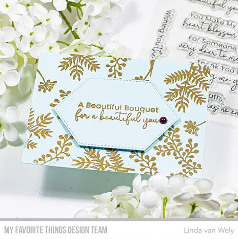 My Favorite Things Word Bouquet Clear Stamps (CS-780) (OUTLET)