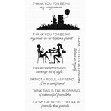 My Favorite Things At the Movies Friendship Clear Stamps (CS-776) (OUTLET)