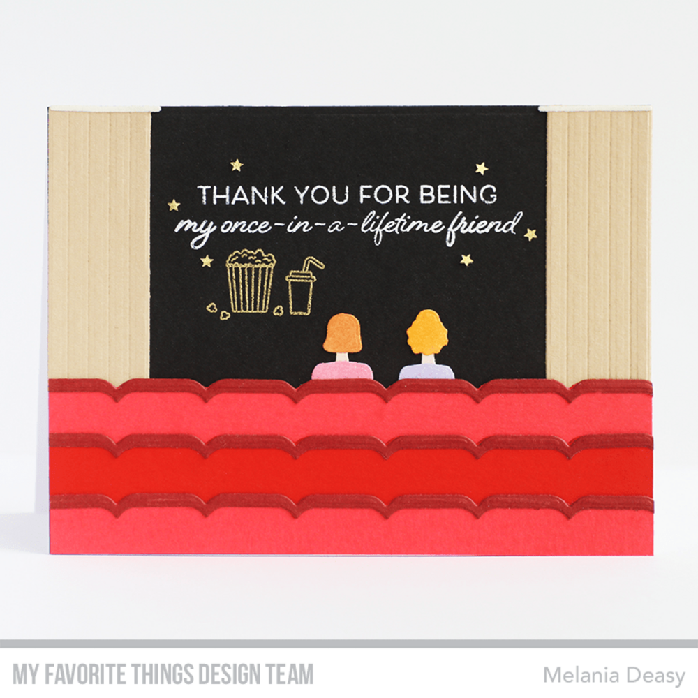 My Favorite Things At the Movies Friendship Clear Stamps (CS-776) (OUTLET)