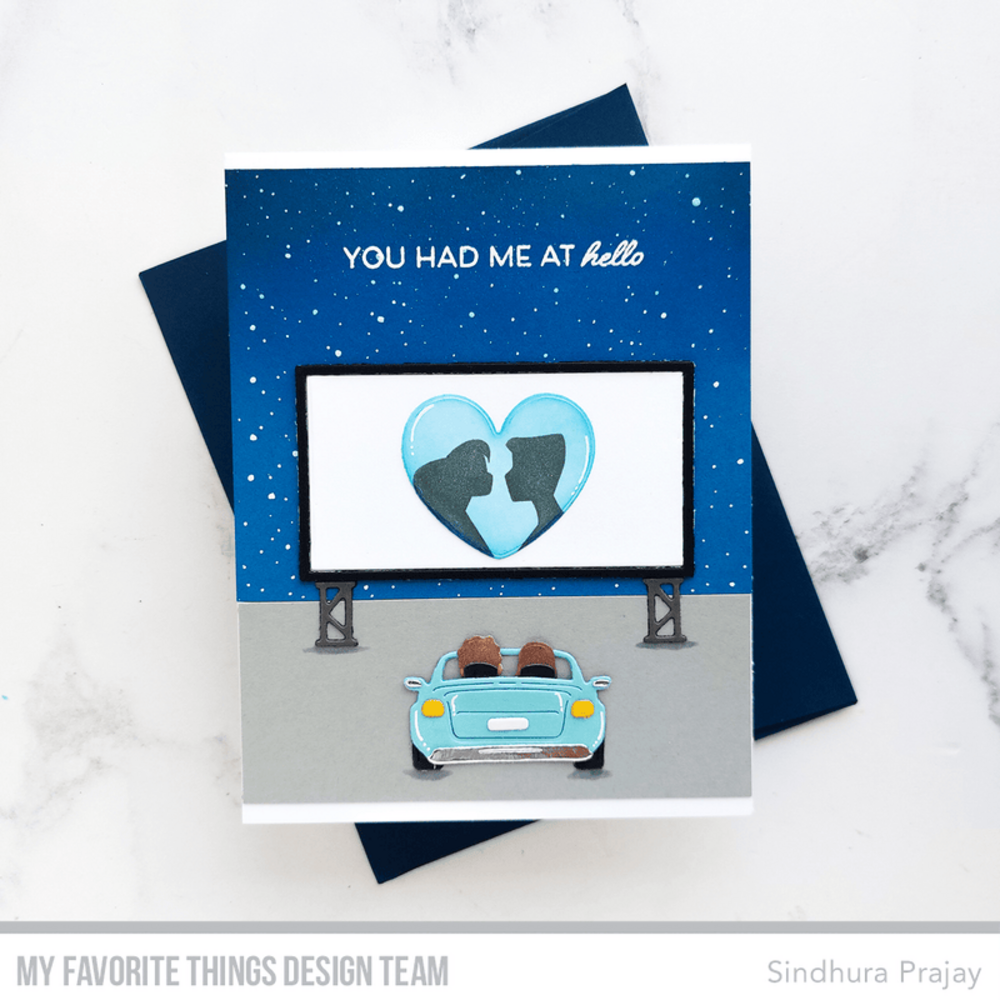 My Favorite Things At the Movies Romance Clear Stamps (CS-775) (OUTLET)