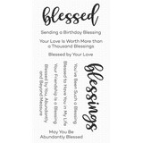 My Favorite Things Blessings Clear Stamps (CS-773) (OUTLET)
