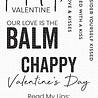 My Favorite Things Our Love Is the Balm Clear Stamps (CS-755) (OUTLET)