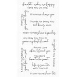 My Favorite Things Sweet Nothings Clear Stamps (CS-754) (OUTLET)