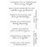 My Favorite Things Home for the Holidays Clear Stamps (CS-731) (OUTLET)