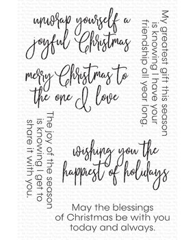 My Favorite Things Inside & Out Christmas Greetings Clear Stamps (CS-724) (OUTLET) My Favorite Things Inside & Out Christmas Greetings Clear Stamps (CS-724) (OUTLET)