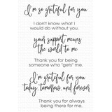 My Favorite Things Inside & Out Gratitude Clear Stamps (CS-722) (OUTLET)