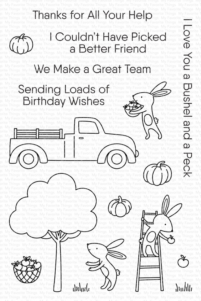 My Favorite Things Helping Hands Clear Stamps (CS-719) (OUTLET)