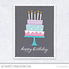 My Favorite Things Celebrate Big Clear Stamps (CS-707) (OUTLET)