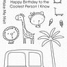 My Favorite Things Chill Friends Clear Stamps (CS-695) (OUTLET)