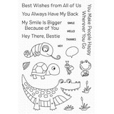 My Favorite Things My Smile Is Bigger Because of You Clear Stamps (CS-667) (OUTLET)