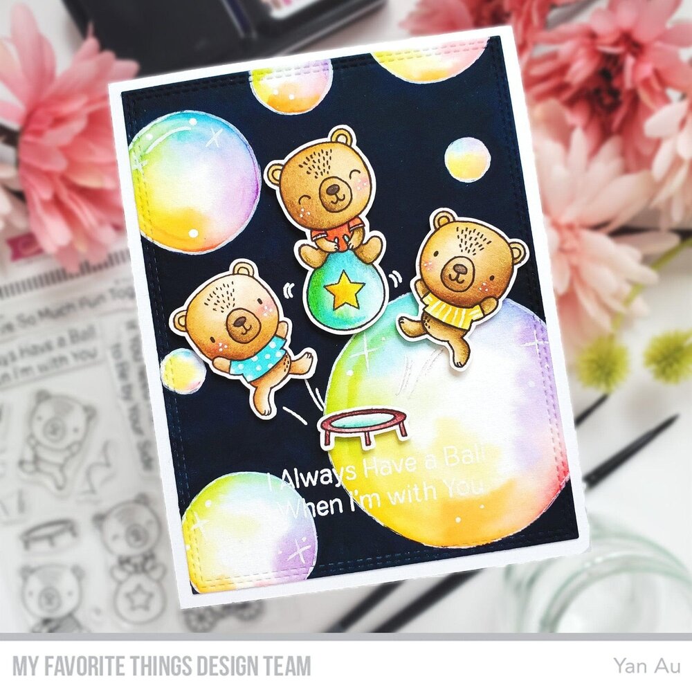 My Favorite Things Playtime Pals Clear Stamps (CS-647) (OUTLET)