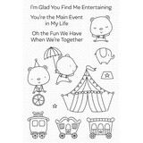My Favorite Things You’re the Main Event Clear Stamps (CS-644) (OUTLET)