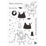 My Favorite Things Santa Sends His Love Clear Stamps (CS-597) (OUTLET)