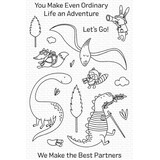My Favorite Things Dino Adventure Clear Stamps (CS-591) (OUTLET)