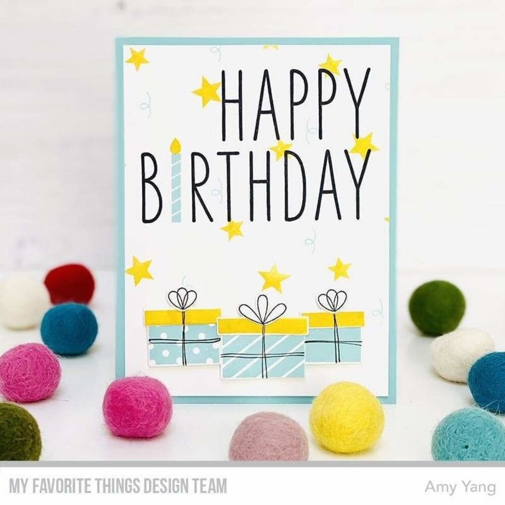 My Favorite Things It's Your Day Clear Stamps (CS-588) (OUTLET) My Favorite Things It's Your Day Clear Stamps (CS-588) (OUTLET)