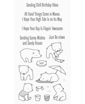 My Favorite Things Beach Bear Clear Stamps (CS-577) (OUTLET) My Favorite Things Beach Bear Clear Stamps (CS-577) (OUTLET)