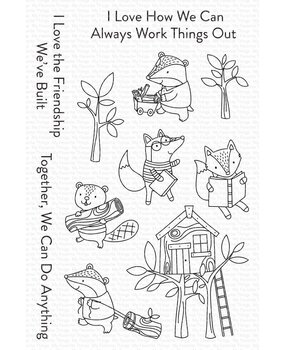 My Favorite Things Let's Work Together Clear Stamps (CS-566) (OUTLET) My Favorite Things Let's Work Together Clear Stamps (CS-566) (OUTLET)