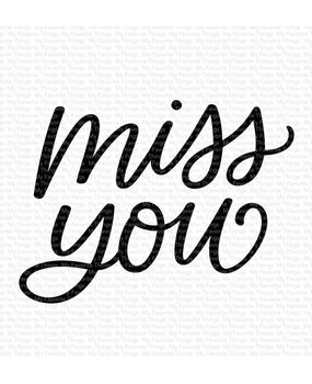 My Favorite Things Miss You Clear Stamps (CS-564) (OUTLET) My Favorite Things Miss You Clear Stamps (CS-564) (OUTLET)