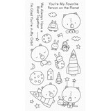 My Favorite Things Blastoff Buddies Clear Stamps (CS-530) (OUTLET)