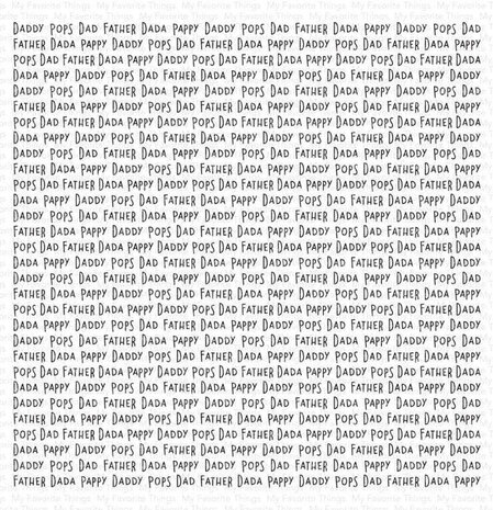 My Favorite Things Father Figures Background Rubber Stamp (BG-153) (OUTLET) My Favorite Things Father Figures Background Rubber Stamp (BG-153) (OUTLET)