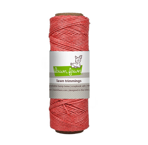 Lawn Fawn Coral Hemp Twine (LF3459) (OUTLET)