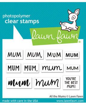Lawn Fawn All the Mums Clear Stamps (LF3457) (OUTLET) Lawn Fawn All the Mums Clear Stamps (LF3457) (OUTLET)