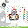 Lawn Fawn Magic Heart Messages Clear Stamps (LF3305) (OUTLET)