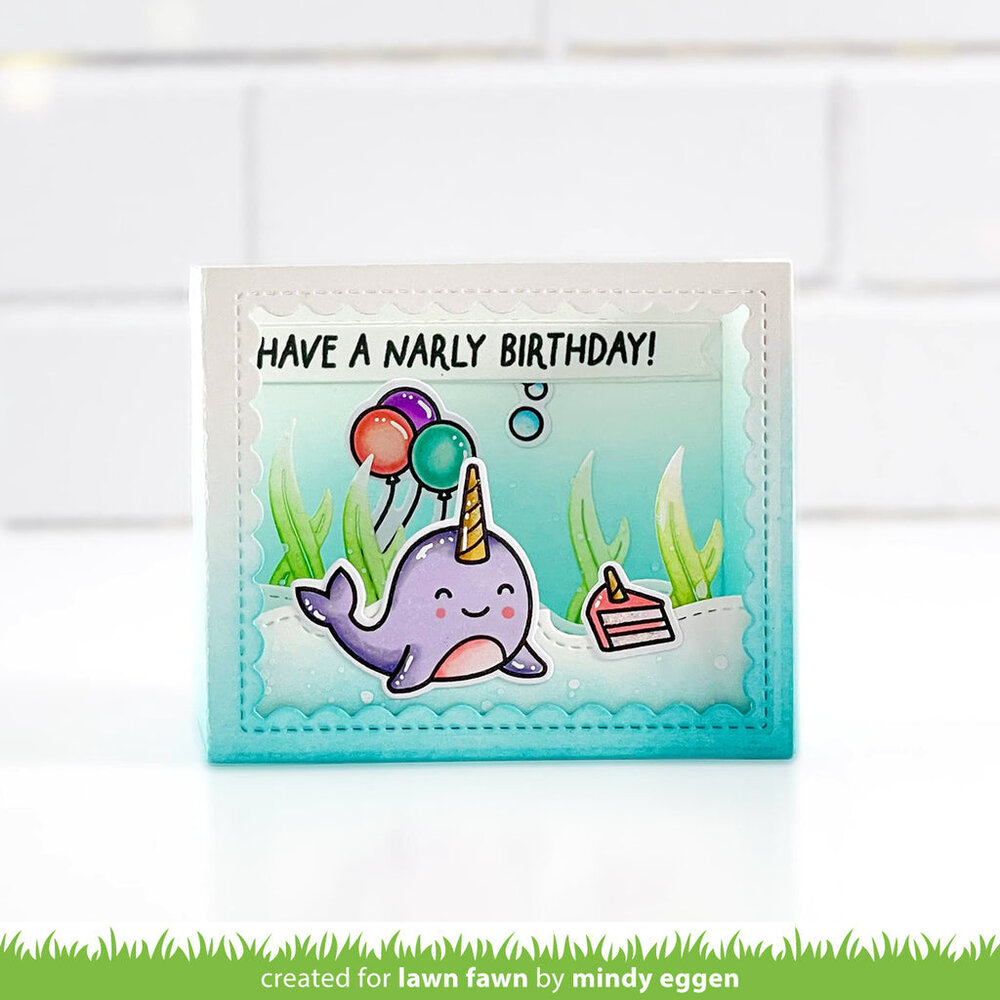 Lawn Fawn You're So Narly Clear Stamps (LF3297) (OUTLET)