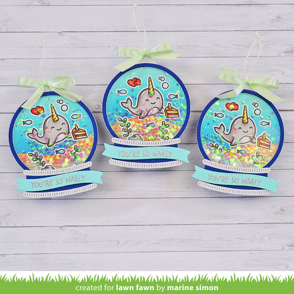 Lawn Fawn You're So Narly Clear Stamps (LF3297) (OUTLET)