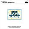 Lawn Fawn Giant Happy Hanukkah Dies (LF2971) (OUTLET)