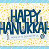 Lawn Fawn Giant Happy Hanukkah Dies (LF2971) (OUTLET)