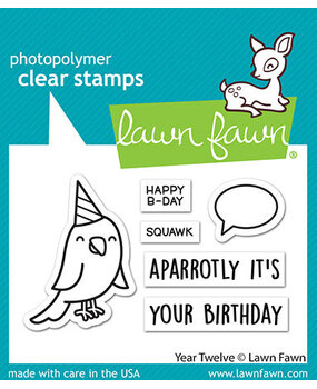 Lawn Fawn Year Twelve Clear Stamps (LF2788) (OUTLET) Lawn Fawn Year Twelve Clear Stamps (LF2788) (OUTLET)