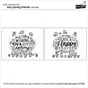 Lawn Fawn Tiny Spring Friends Clear Stamps (LF2778) (OUTLET)