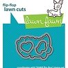 Lawn Fawn RAWR Flip-Flop Dies (LF2742) (OUTLET)