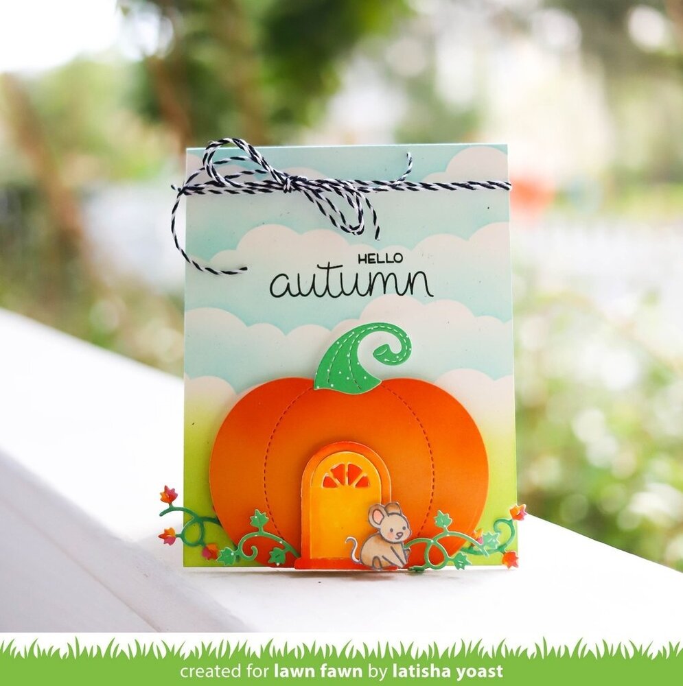 Lawn Fawn Pumpkin House Dies (LF2689) (OUTLET) Lawn Fawn Pumpkin House Dies (LF2689) (OUTLET)