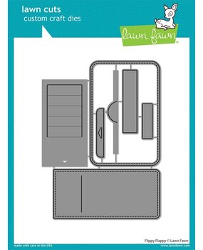 Lawn Fawn Flippy Flappy Dies (LF2686) (OUTLET) Lawn Fawn Flippy Flappy Dies (LF2686) (OUTLET)