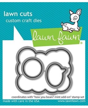 Lawn Fawn How You Bean? Mint Add-On Dies (LF2683) (OUTLET) Lawn Fawn How You Bean? Mint Add-On Dies (LF2683) (OUTLET)