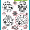 Lawn Fawn Magic Holiday Messages Dies (LF2677) (OUTLET) Lawn Fawn Magic Holiday Messages Dies (LF2677) (OUTLET)