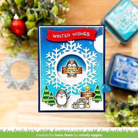 Lawn Fawn Penguin Party Dies (LF2675) (OUTLET) Lawn Fawn Penguin Party Dies (LF2675) (OUTLET)